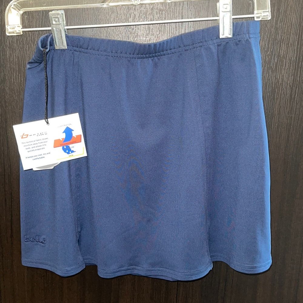 Bollé extra dry navy tennis skirt